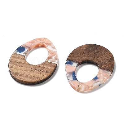 Resin and Walnut Pendants FIND-R051-10-1