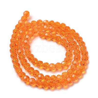 Transparent Glass Beads Strands EGLA-A035-T4mm-D05-1