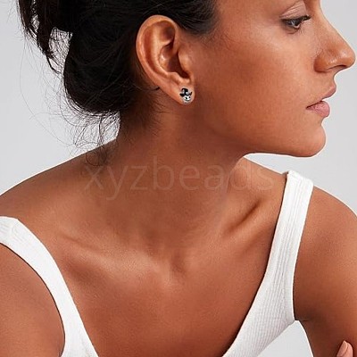 Halloween Alloy Enamel Stud Earrings WGD1460-01-1