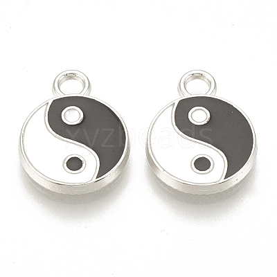 Feng Shui Alloy Enamel Pendants LS-X-ENAM-S115-035B-1