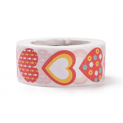 Valentine's Day Heart Paper Stickers DIY-I107-02C-1