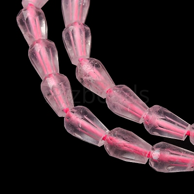 Natural Rose Quartz Beads Strands G-C080-B02-01A-1