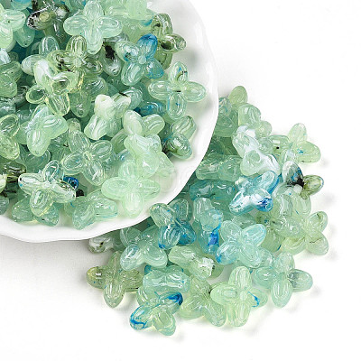 Transparent Acrylic Beads X1-TACR-T028-35A-1