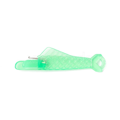 Fish Shaped Plastic Needle Threaders TOOL-K010-02B-1
