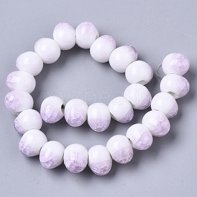 Handmade Porcelain Beads PORC-S498-21B-1