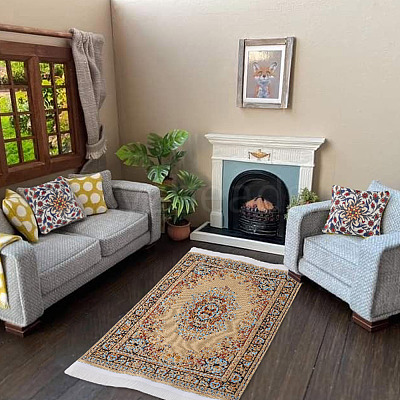Turkish Style Mini Nylon Carpets AJEW-TA0003-66C-1