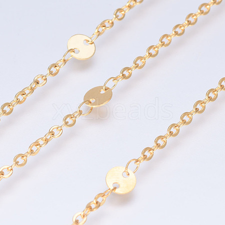 Ion Plating(IP) 304 Stainless Steel Cable Chains CHS-E017-03G-1