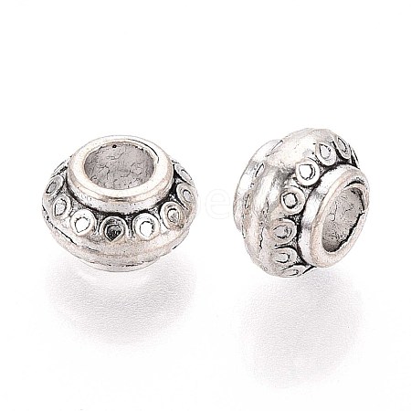Tibetan Style Alloy Beads TIBE-S310-069AS-LF-1