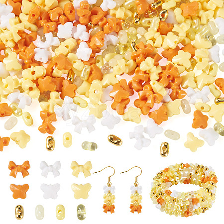 Mixed Styles Acrylic Beads SACR-TA0001-81E-1