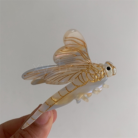 Dragonfly Acetate Hair Clip PW-WGAEEEF-01-1