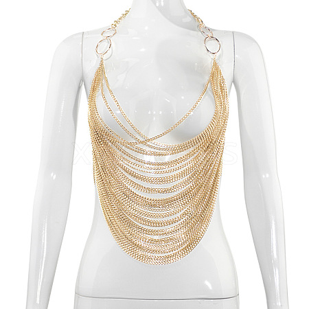 Alloy Multilayer Sexy Nightclub Body Chains WGE99A9-02-1