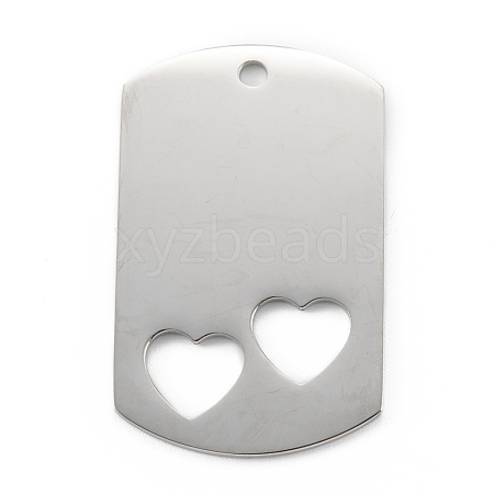 Non-Tarnish 304 Stainless Steel Pendants STAS-G251-04C-P-1