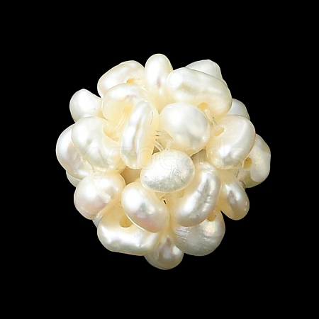 Natural Cultured Freshwater Pearl Beads PEAR-JF00003-1