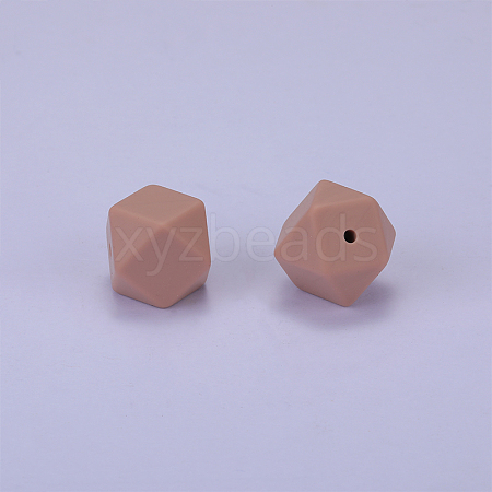 Hexagonal Silicone Beads SI-JX0020A-111-1