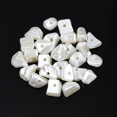 ABS Plastic Imitation Pearl Beads KY-T023-020-1
