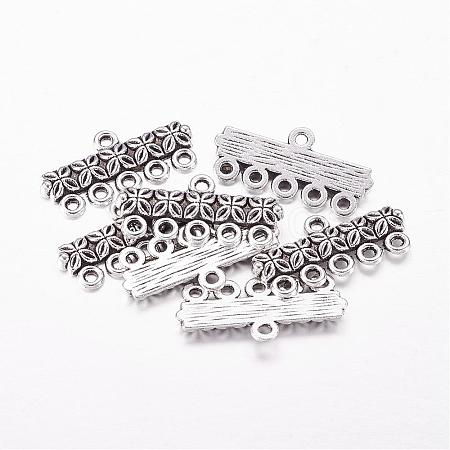 Tibetan Style Alloy Chandelier Components Links X-LF0753Y-1