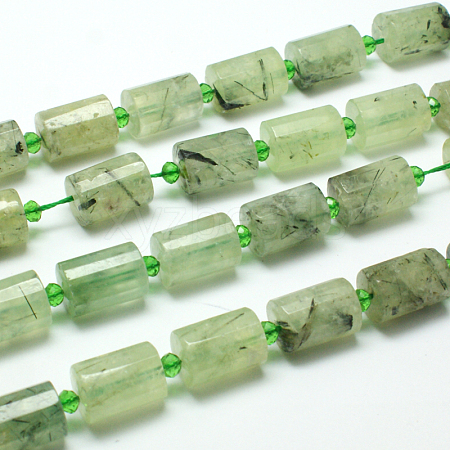 Natural Prehnite Bead Strands G-N0231-01-1