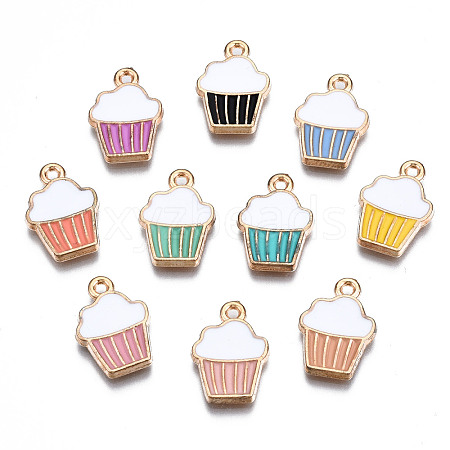 Alloy Enamel Pendants X1-ENAM-S121-127-A-1