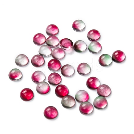 Transparent Glass Cabochons GGLA-A005-01B-D-1