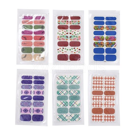 Nail Art Full Cover Nail Art Wrap MRMJ-T078-ZE0-M1-1