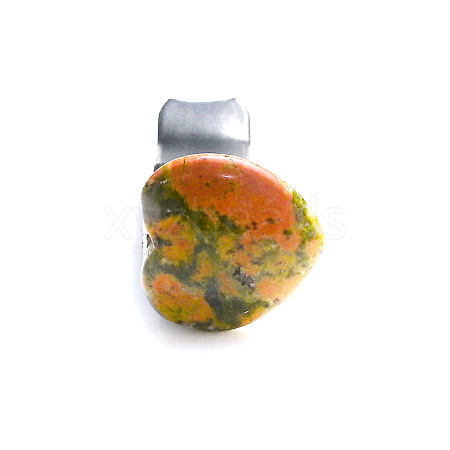 Unakite Heart Car Air Vent Clips PW-WG4EB13-14-1