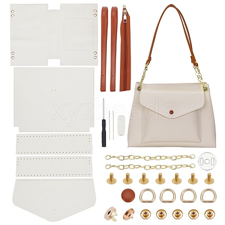 DIY Imitation Leather Handbag Making Kit DIY-WH0401-69B-1