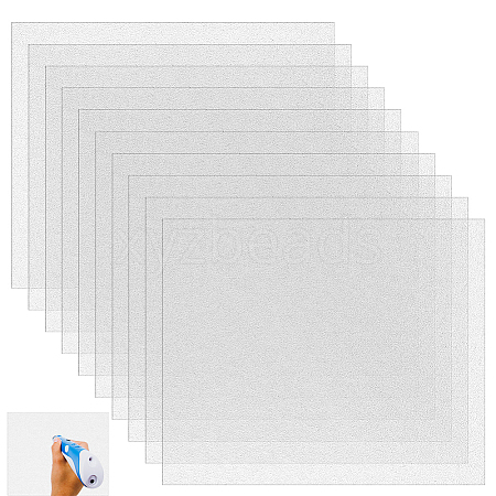 PVC Rectangle Multi Purpose 3D Pen Templates for 3D Printing DIY-WH0010-63-1