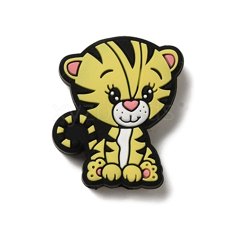 Cartoon Animal Silicone Beads SIL-S007-01A-1