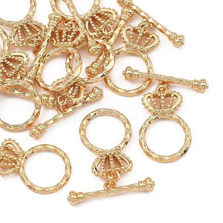 SHEGRACE Crown Brass Toggle Clasps XGRQ58800-787G-1