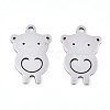 Non-Tarnish 201 Stainless Steel Pendants STAS-S081-041-1
