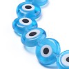 Handmade Evil Eye Lampwork Beads Strands LAMP-I019-01C-3