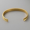 Stainless Steel Open Cuff Bangles BJEW-WH0516-03G-2