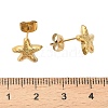 304 Stainless Steel Stud Earrings EJEW-C162-02B-G-4