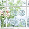 Waterproof PVC Colored Laser Stained Window Film Static Stickers DIY-WH0314-106-7