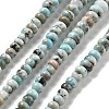 Natural Larimar Beads Strands G-Q024-E03-01-1