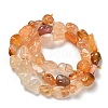 Natural Carnelian Beads Strands G-P497-01E-83-3