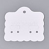 Cardboard Paper Jewelry Display Cards for Hair Ties Storage CDIS-N004-12-2