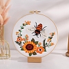 Insect Bees Flower DIY Embroidery Kits WG34691-05-1