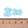 Spray Painted Alloy Pendants PALLOY-Q466-03E-3