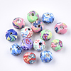 Handmade Polymer Clay Beads X-CLAY-S092-30-1