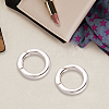 925 Sterling Silver Spring Gate Rings STER-CN0001-43P-6