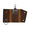 Leather Car Key Holder Bags AJEW-WH0250-38B-2
