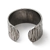 Non-Tarnish 304 Stainless Steel Open Cuff Ring Components LS-STAS-C079-03P-3