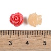 Synthetic Coral Carved Beads CORA-C003-17-3