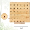 Square Bamboo Crochet Blocking Board for Handmade DIY Knitting & Crochet PW-WG04E2A-05-1