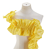 Polyester Ruffled Ribbon DIY-WH0632-77C-1