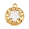 304 Stainless Steel Enamel Pendants STAS-P430-03B-G03-1