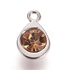 Faceted Glass Charms RGLA-TAC0001-01I-1