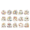 30Pcs Picnic Theme Paper Self-Adhesive Stickers PW-WG95360-02-1