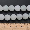 Natural Tianshan Cui Quartzite Beads Strands G-G305-A02-10mm-5